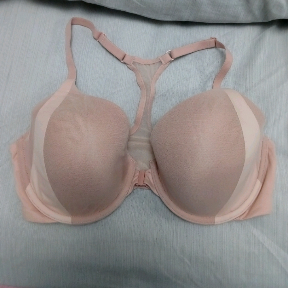 Victorias Secret Light Pink Racerback Bra 34D